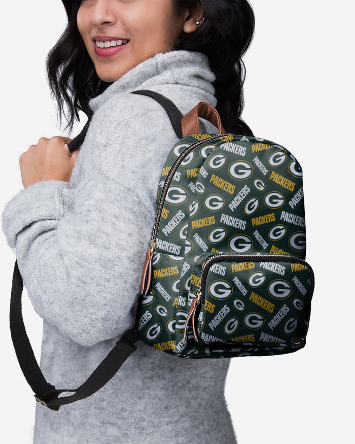 Green Bay Packers Printed Collection Mini Backpack FOCO - FOCO.com