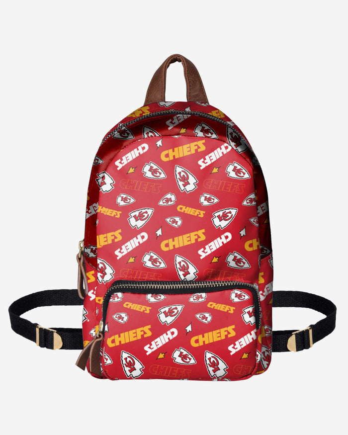 Kansas City Chiefs Printed Collection Mini Backpack FOCO