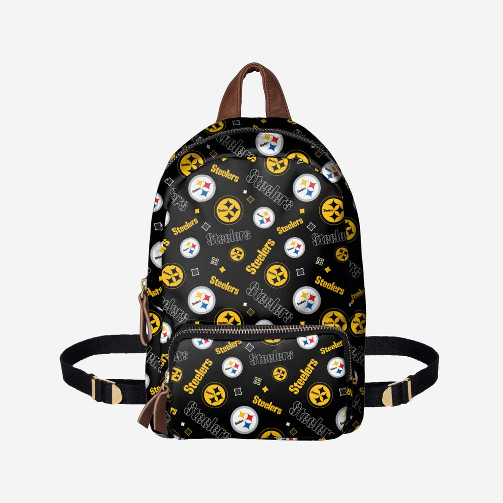Pittsburgh Steelers Printed Collection Mini Backpack FOCO - FOCO.com