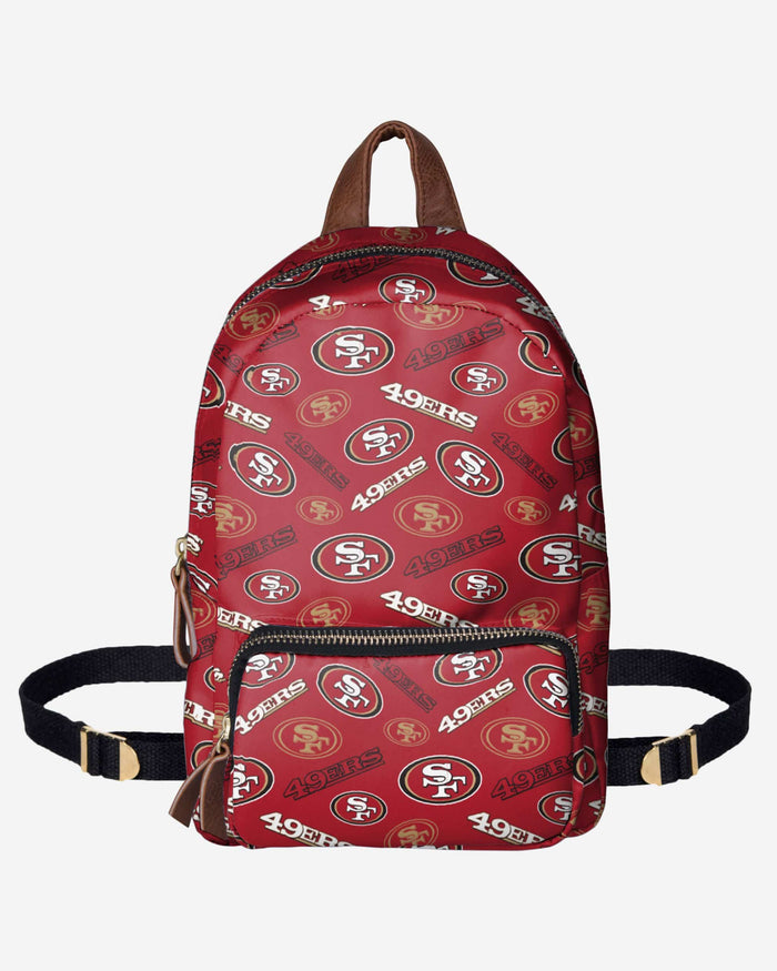 San Francisco 49ers Printed Collection Mini Backpack FOCO - FOCO.com