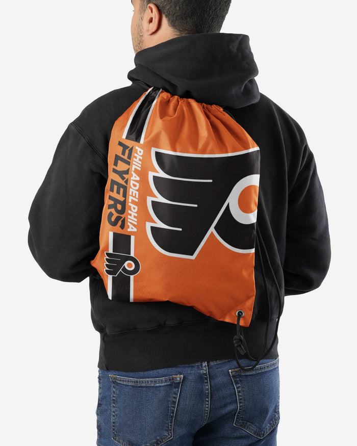 Philadelphia Flyers Big Logo Drawstring Backpack FOCO - FOCO.com