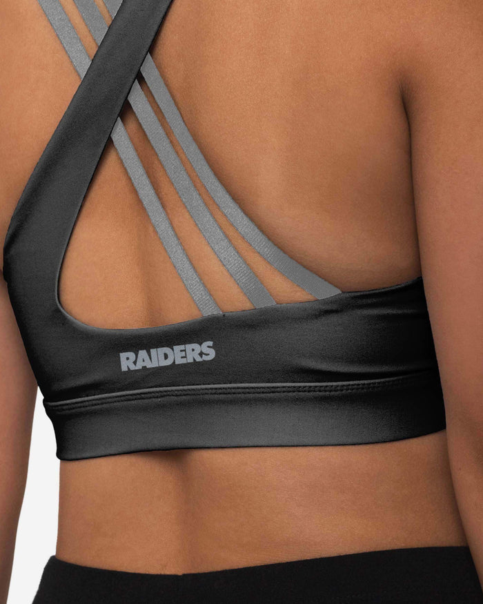 Las Vegas Raiders Womens Free Fan Sports Bra FOCO - FOCO.com
