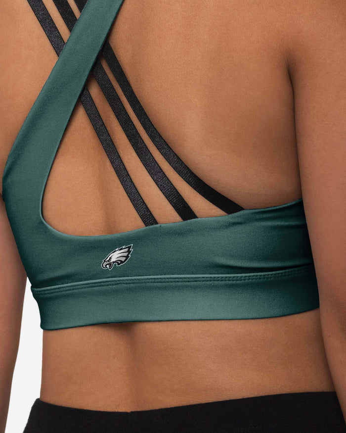 Philadelphia Eagles Womens Free Fan Sports Bra FOCO - FOCO.com