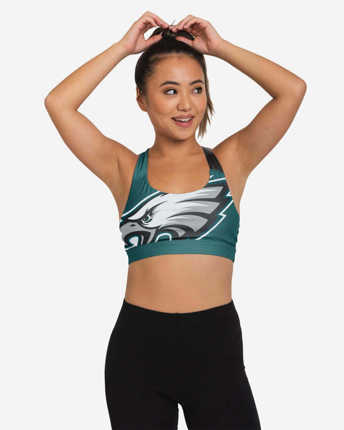 Philadelphia Eagles Womens Free Fan Sports Bra FOCO S - FOCO.com