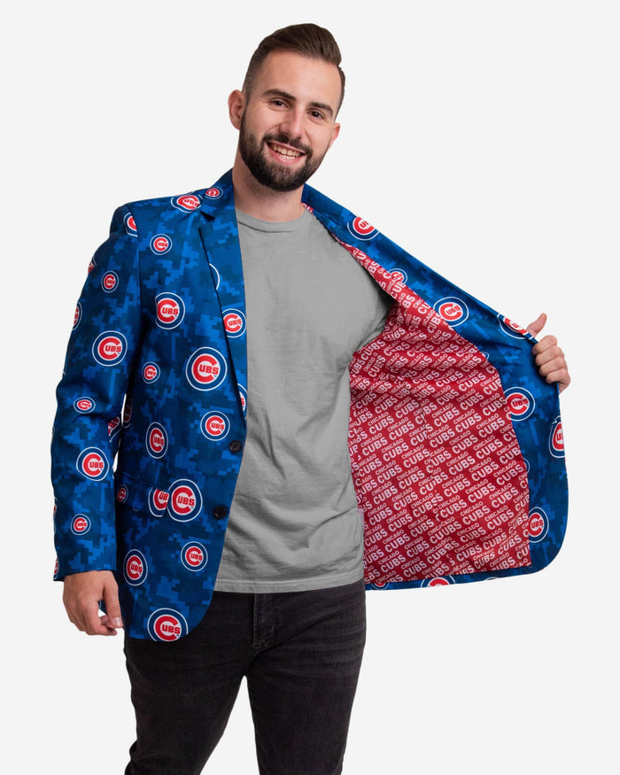 Chicago Cubs Digital Camo Suit Jacket FOCO - FOCO.com