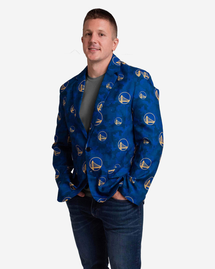 Golden State Warriors Digital Camo Suit Jacket FOCO 42 - FOCO.com