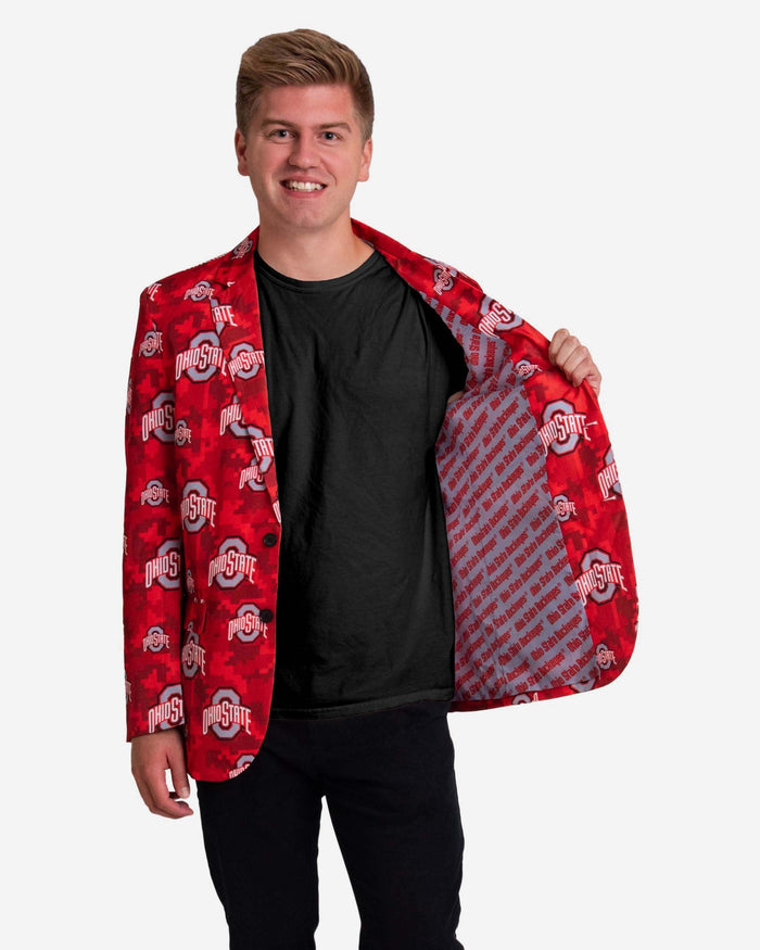 Ohio State Buckeyes Digital Camo Suit Jacket FOCO - FOCO.com