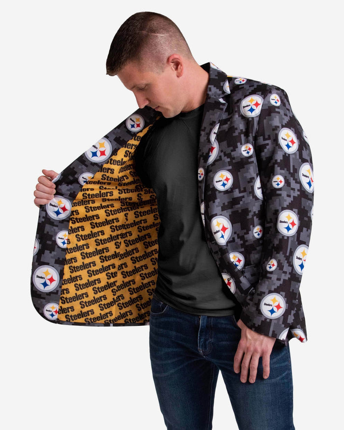Pittsburgh Steelers Digital Camo Suit Jacket FOCO - FOCO.com