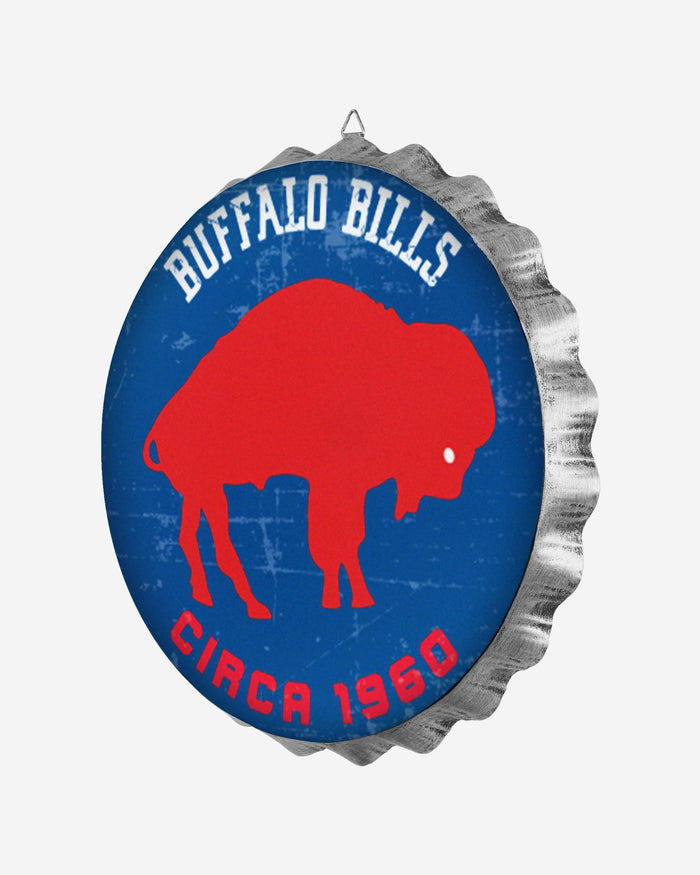 Buffalo Bills Retro Bottle Cap Wall Sign FOCO - FOCO.com