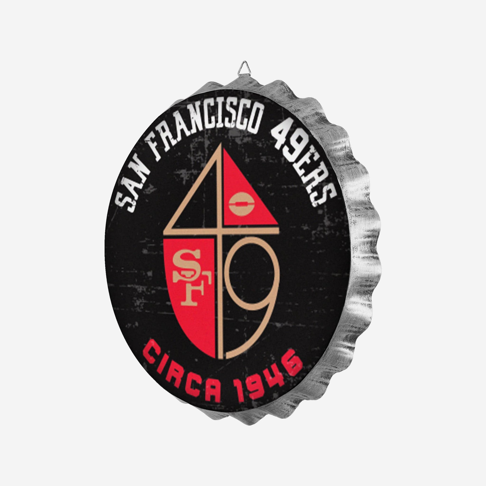 Vintage 1990s San Francisco 49ers Water Bottle Old Logo W/ Straw Red Black  Gold