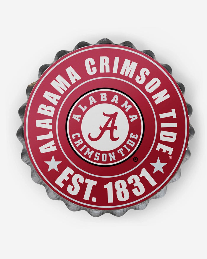 Alabama Crimson Tide Bottle Cap Wall Sign FOCO - FOCO.com