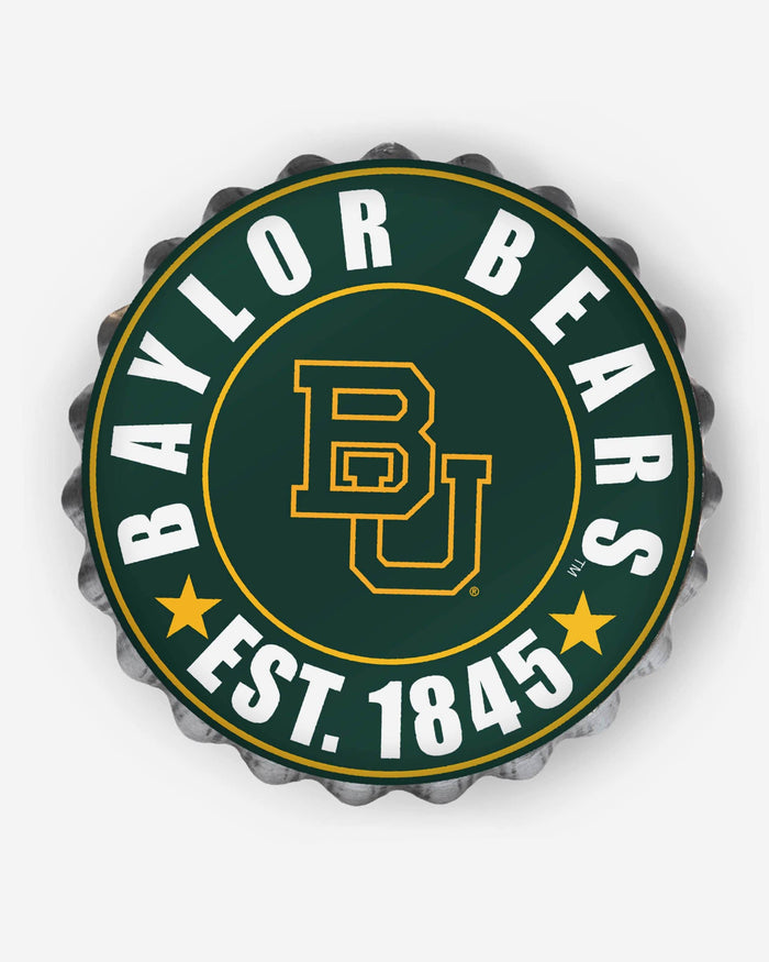 Baylor Bears Bottle Cap Wall Sign FOCO - FOCO.com