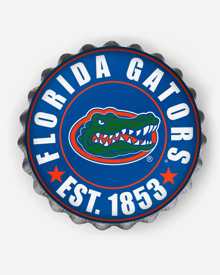 Florida Gators Bottle Cap Wall Sign FOCO - FOCO.com