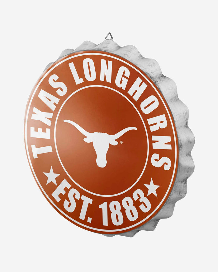 Texas Longhorns Bottle Cap Wall Sign FOCO - FOCO.com