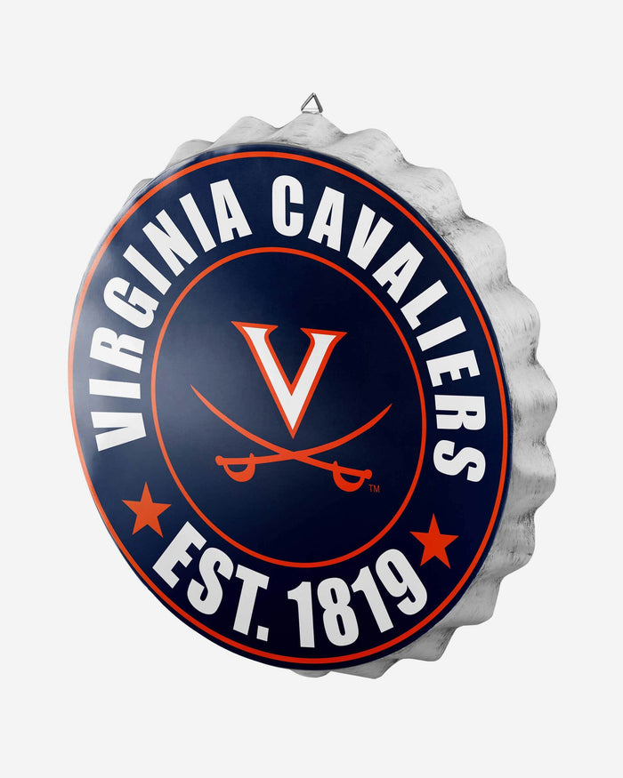 Virginia Cavaliers Bottle Cap Wall Sign FOCO - FOCO.com