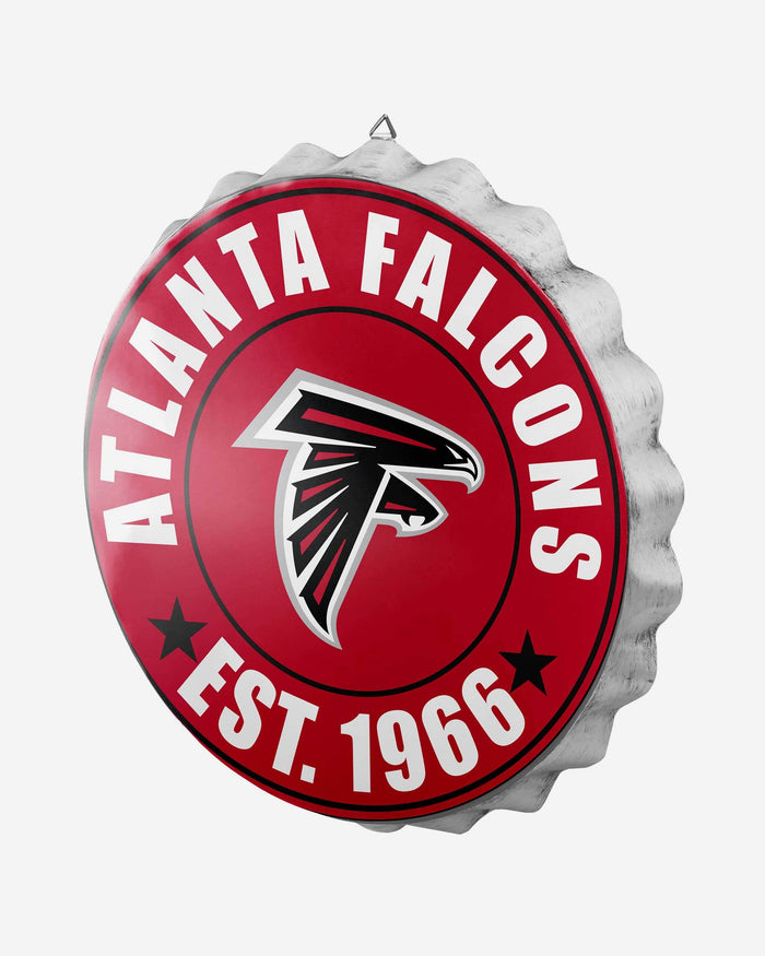 Atlanta Falcons Bottle Cap Wall Sign FOCO - FOCO.com