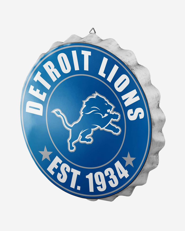Detroit Lions Bottle Cap Wall Sign FOCO - FOCO.com