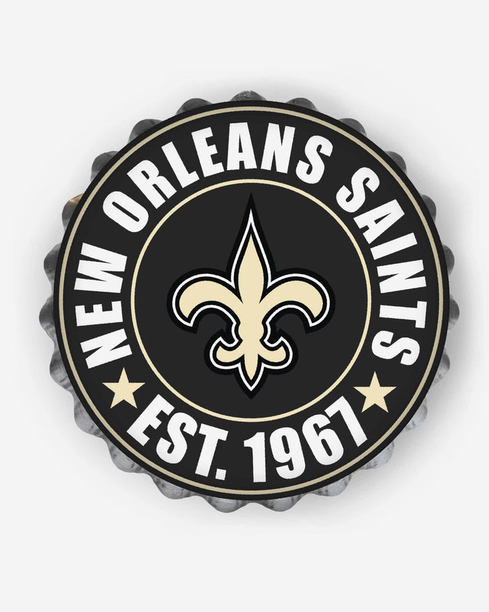 New Orleans Saints Bottle Wall Sign FOCO - FOCO.com
