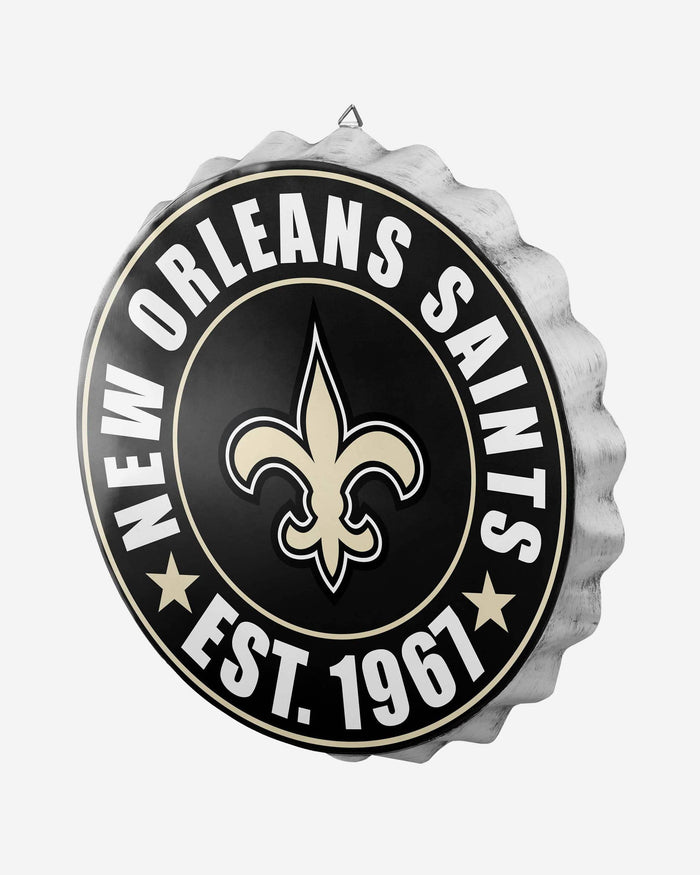 New Orleans Saints Bottle Wall Sign FOCO - FOCO.com
