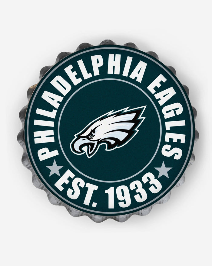 Philadelphia Eagles Bottle Cap Wall Sign FOCO - FOCO.com