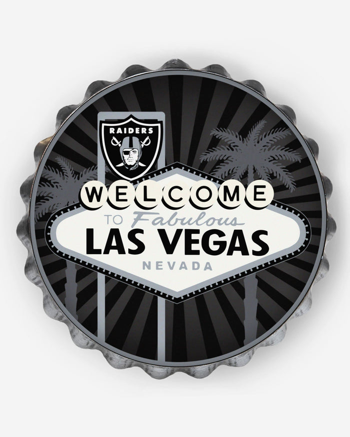Las Vegas Raiders City Series Bottle Cap Wall Sign FOCO - FOCO.com