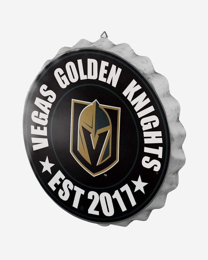 Vegas Golden Knights Bottle Cap Wall Sign