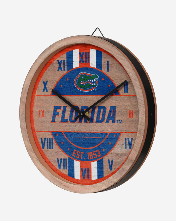 Florida Gators Barrel Wall Clock FOCO - FOCO.com