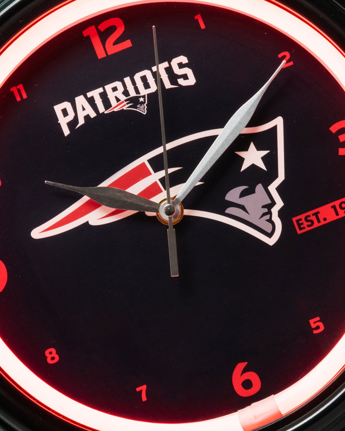 New England Patriots LED Gametime Clock FOCO - FOCO.com