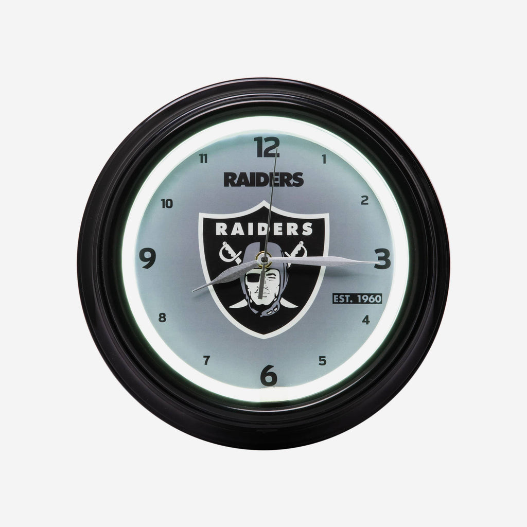 Las Vegas Raiders LED Gametime Clock FOCO - FOCO.com