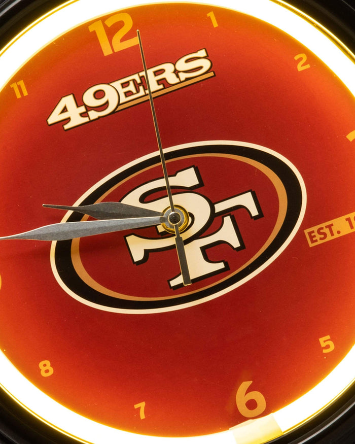 San Francisco 49ers LED Gametime Clock FOCO - FOCO.com