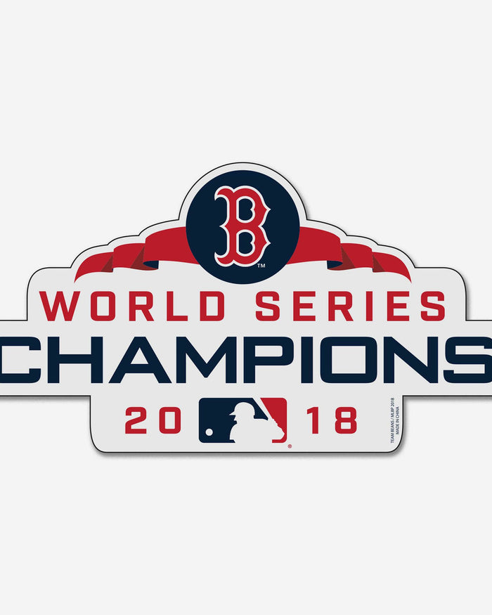 Boston Red Sox 2018 World Series Champions Magnet FOCO - FOCO.com