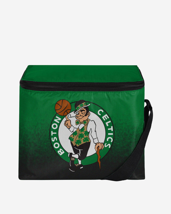 Boston Celtics Gradient Big Logo Gradient 6 Pack Cooler FOCO - FOCO.com