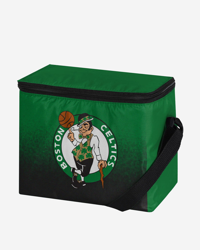 Boston Celtics Gradient Big Logo Gradient 6 Pack Cooler FOCO - FOCO.com