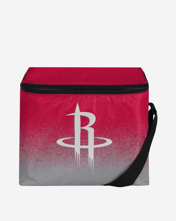 Houston Rockets Gradient Big Logo Gradient 6 Pack Cooler FOCO - FOCO.com