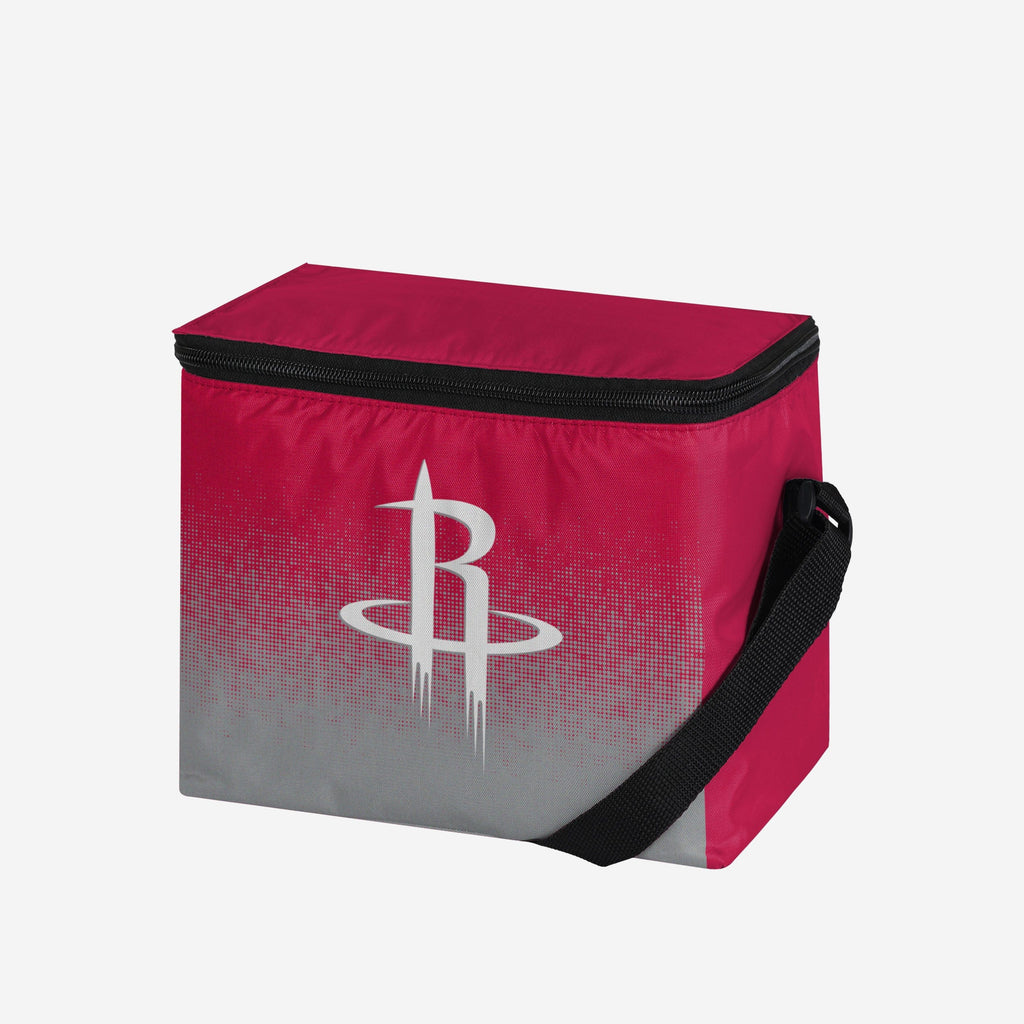 Houston Rockets Gradient Big Logo Gradient 6 Pack Cooler FOCO