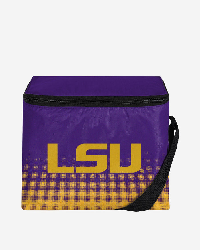 LSU Tigers Gradient Big Logo Gradient 6 Pack Cooler FOCO - FOCO.com