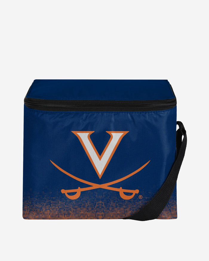 Virginia Cavaliers Big Logo Gradient 6 Pack Cooler FOCO - FOCO.com