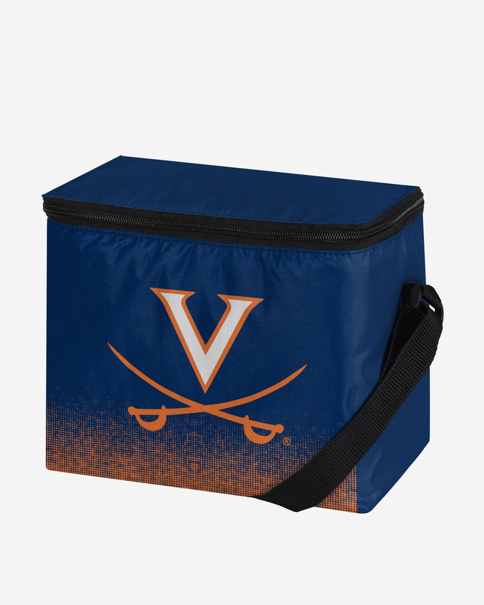 Virginia Cavaliers Big Logo Gradient 6 Pack Cooler FOCO - FOCO.com