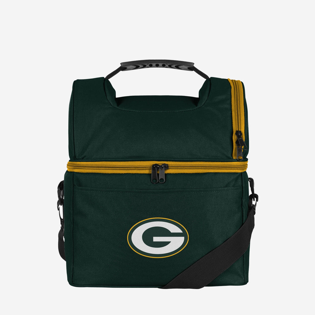 Green Bay Packers Solid Double Compartment Cooler FOCO - FOCO.com