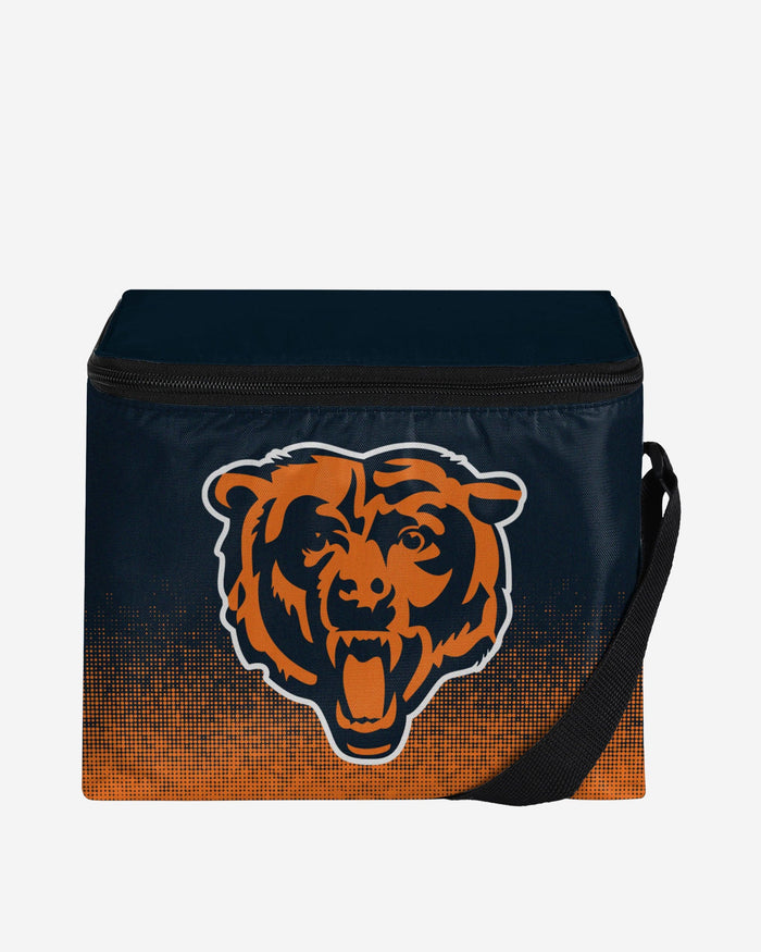 Chicago Bears Big Logo Gradient 6 Pack Cooler FOCO - FOCO.com