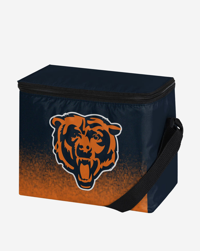 Chicago Bears Big Logo Gradient 6 Pack Cooler FOCO - FOCO.com