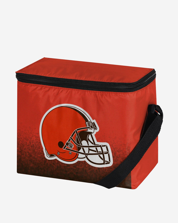 Cleveland Browns Big Logo Gradient 6 Pack Cooler FOCO - FOCO.com
