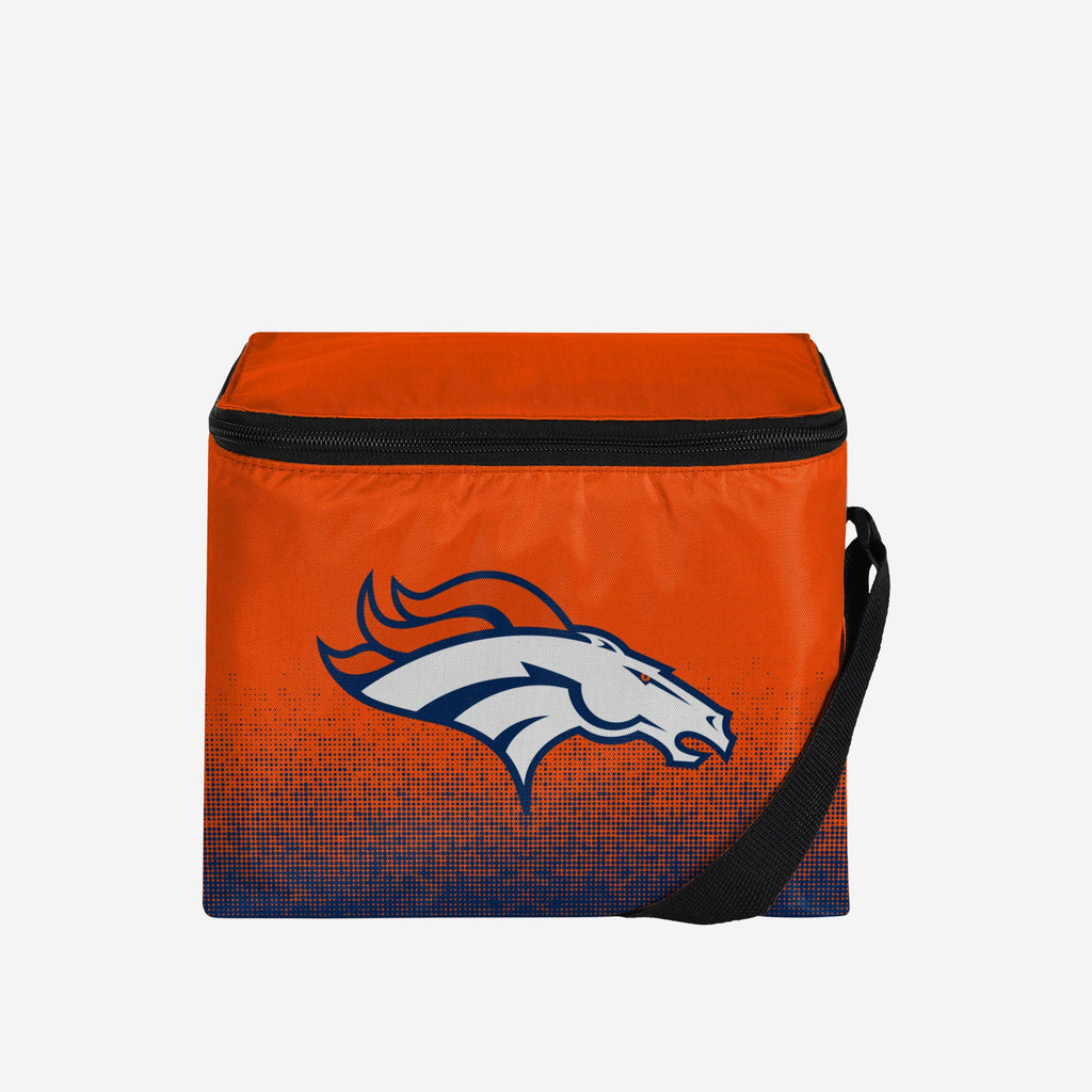 Denver Broncos Big Logo Gradient 6 Pack Cooler FOCO - FOCO.com