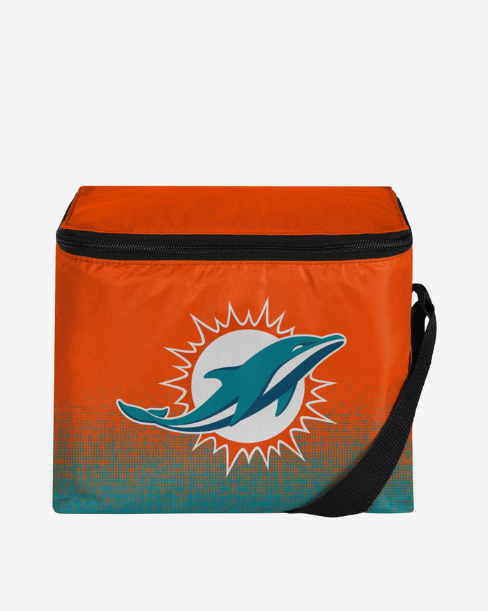 Miami Dolphins Big Logo Gradient 6 Pack Cooler FOCO - FOCO.com