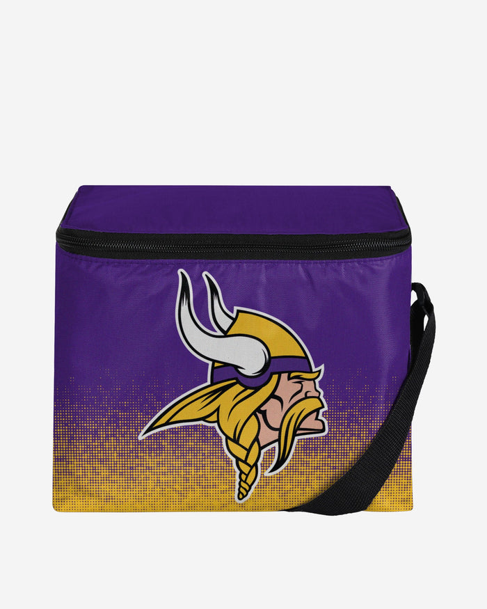 Minnesota Vikings Big Logo Gradient 6 Pack Cooler FOCO - FOCO.com