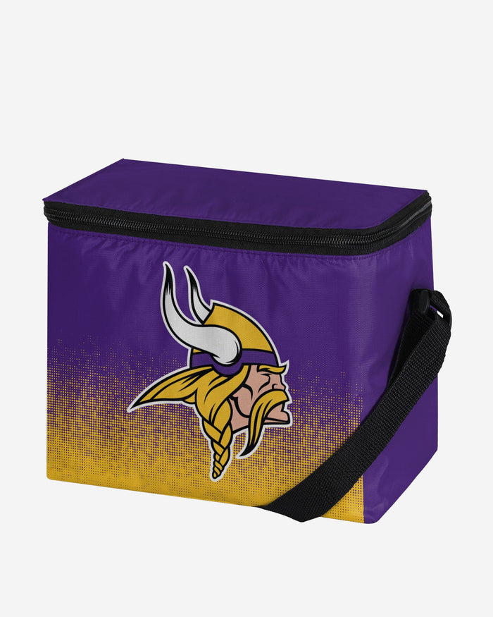 Minnesota Vikings Big Logo Gradient 6 Pack Cooler FOCO - FOCO.com