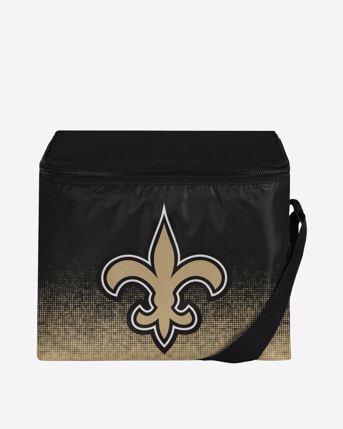 New Orleans Saints Big Logo Gradient 6 Pack Cooler FOCO - FOCO.com