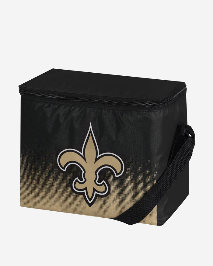 New Orleans Saints Big Logo Gradient 6 Pack Cooler FOCO - FOCO.com