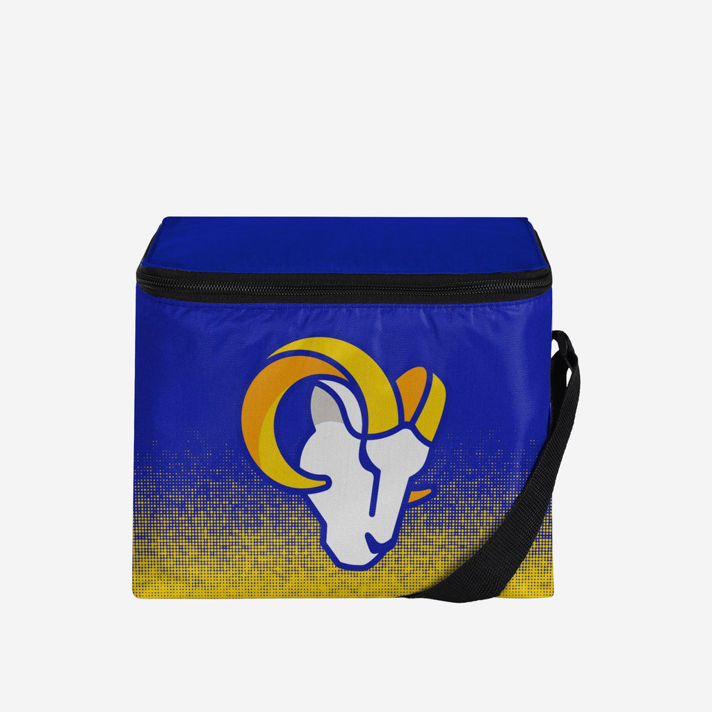 Color Gradient La Rams Los Angeles Rams Big Logo Gradient 6 Pack Cooler FOCO