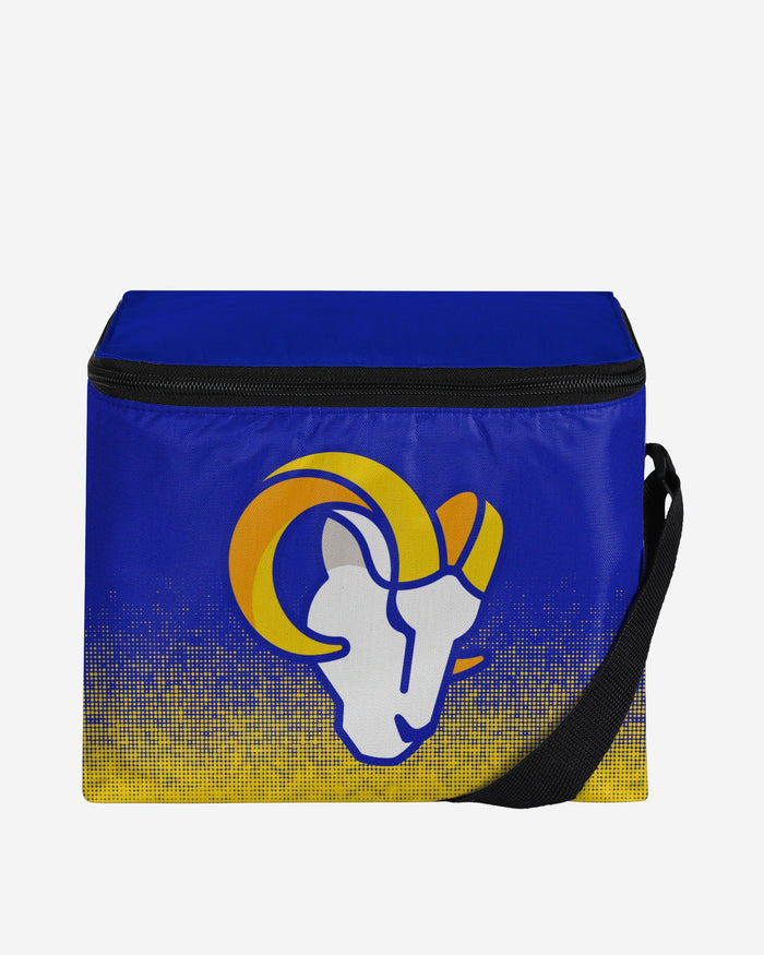Los Angeles Rams Big Logo Gradient 6 Pack Cooler FOCO - FOCO.com